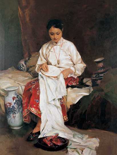 潘鸿海 女红